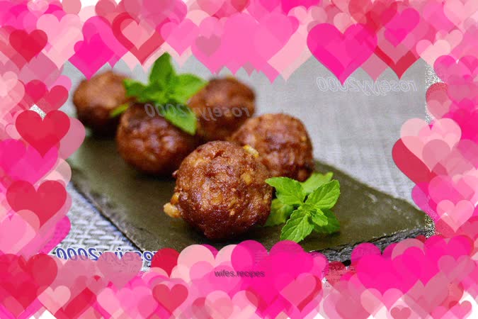 Mold pan-fried meatballs