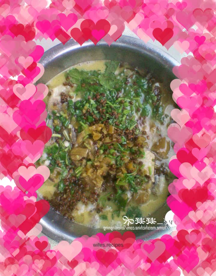 Home-style pickled fish