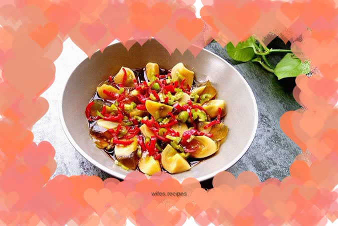 Double pepper preserved egg