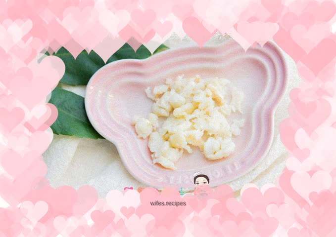 Fried diced real cod