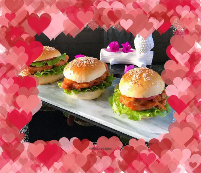 Authentic Orleans Chicken Leg Burger