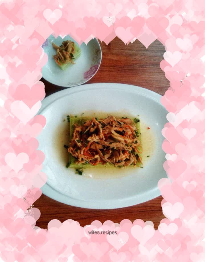 Shredded Chicken and Cucumber
