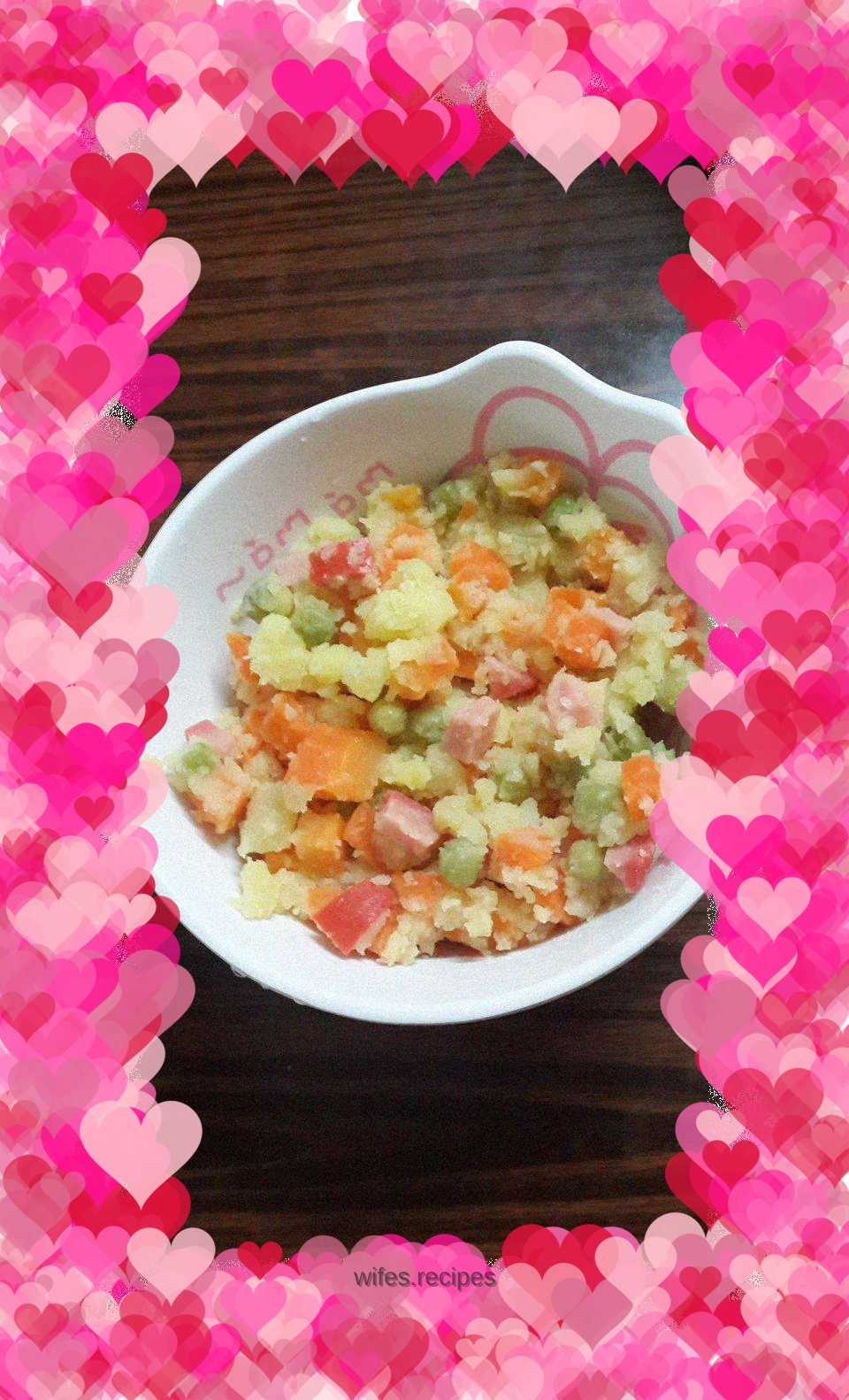 Nutritious low-fat potato salad