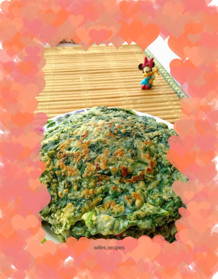 Chrysanthemum egg paste cake