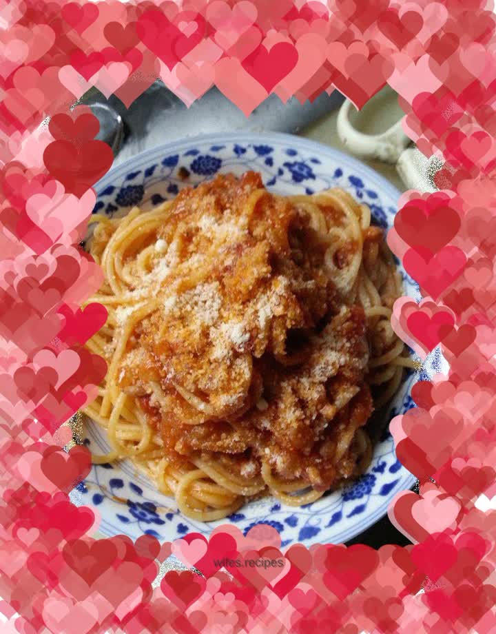 Spaghetti with Bolognese Sauce