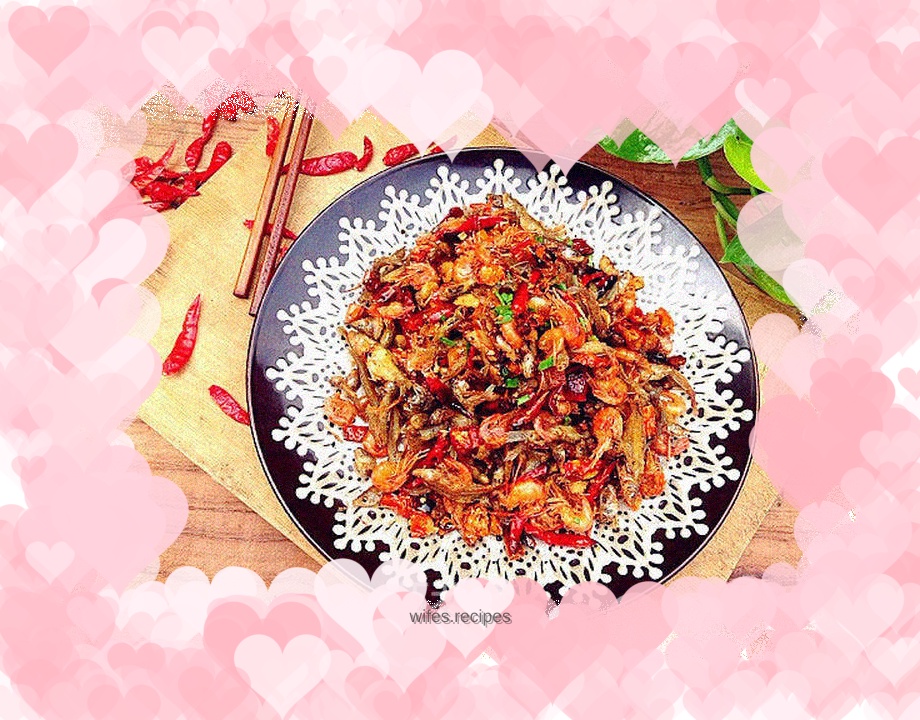 Dried fish and shrimp