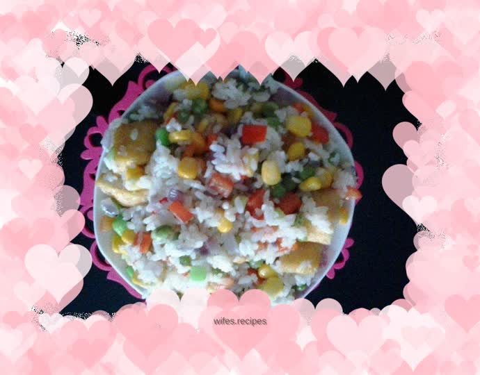 Vegetable fried rice