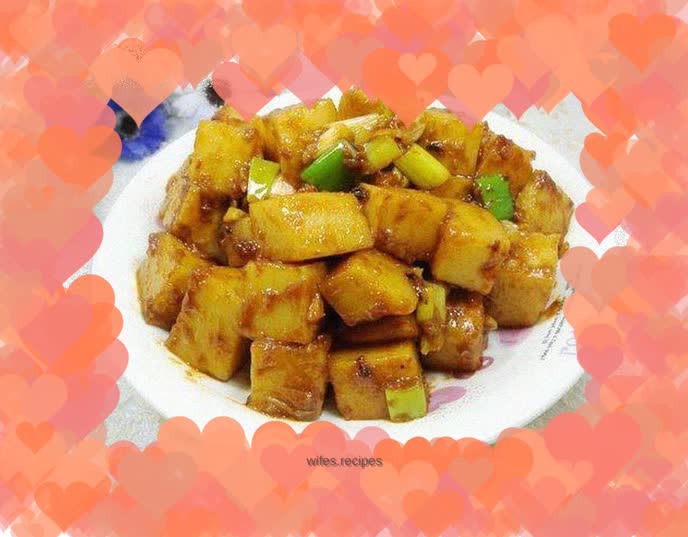 Winter jelly is also too late - hot and sour stir-fried jelly