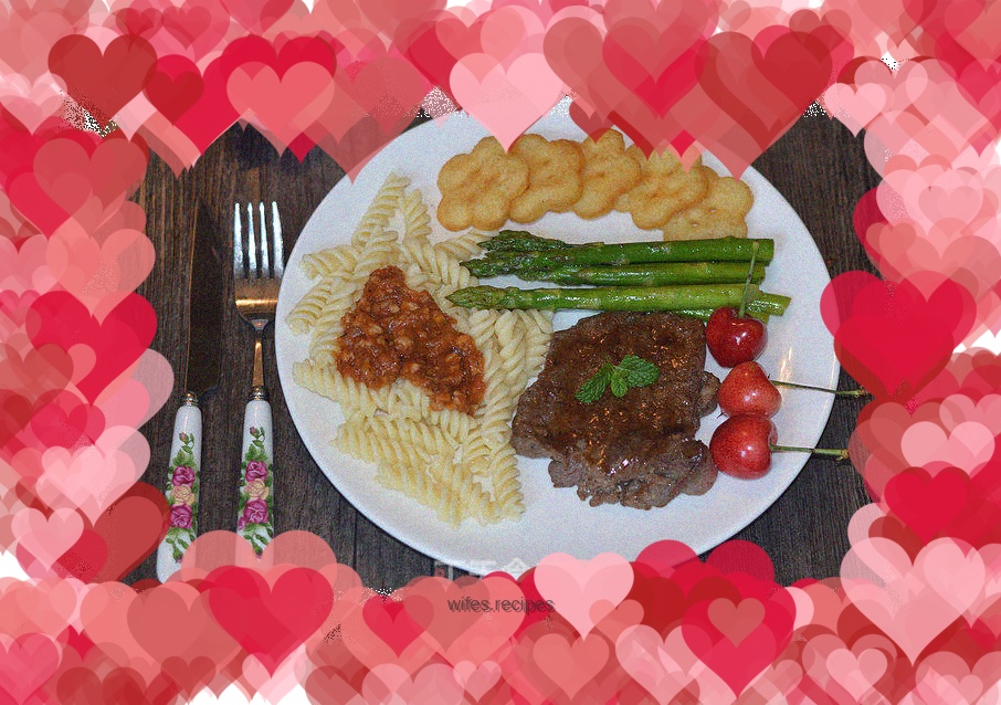 Pan-fried filet mignon