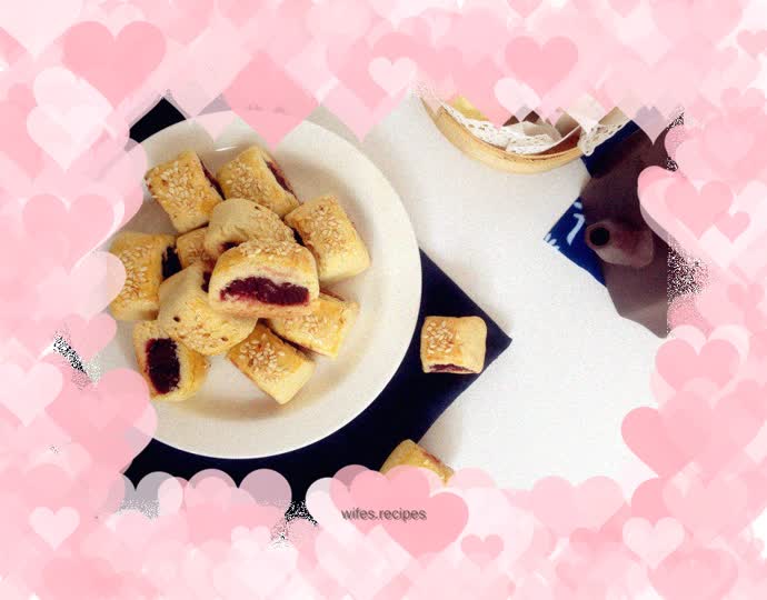 Purple sweet potato crisp