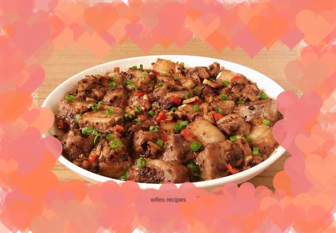 Steamed Pork Ribs with Garlic Black Bean Sauce