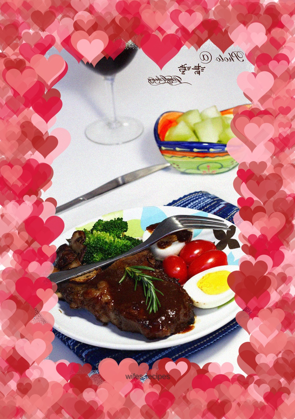 American simple version of lazy steak