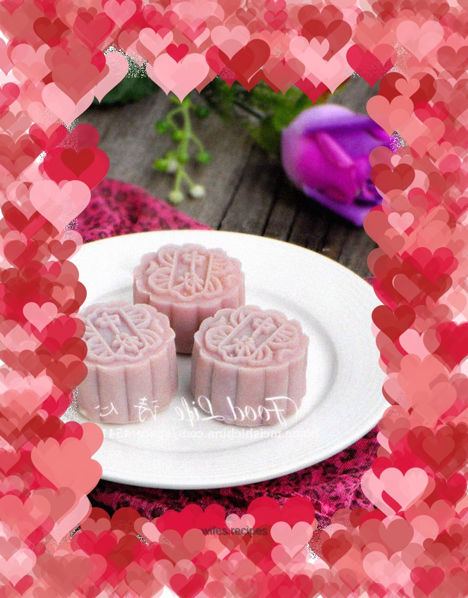 【Purple Sweet Potato Snowskin Mooncake】---Zero-failure mooncake