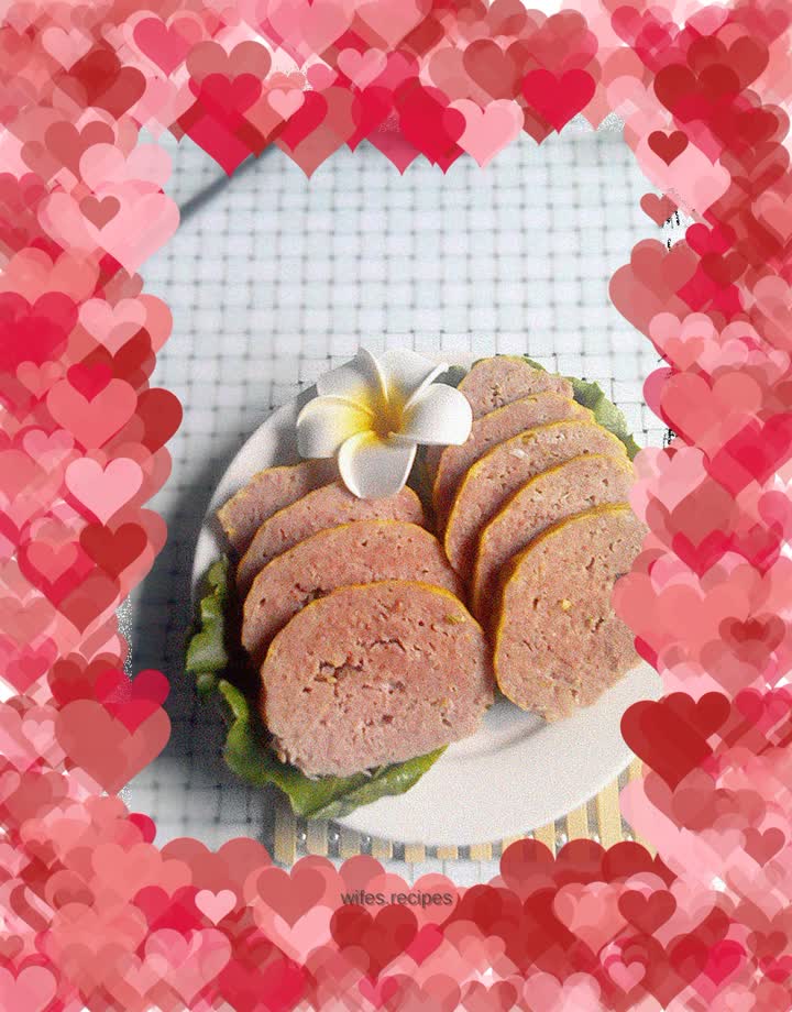 Make it yourself------------【Homemade Healthy Luncheon Meat】