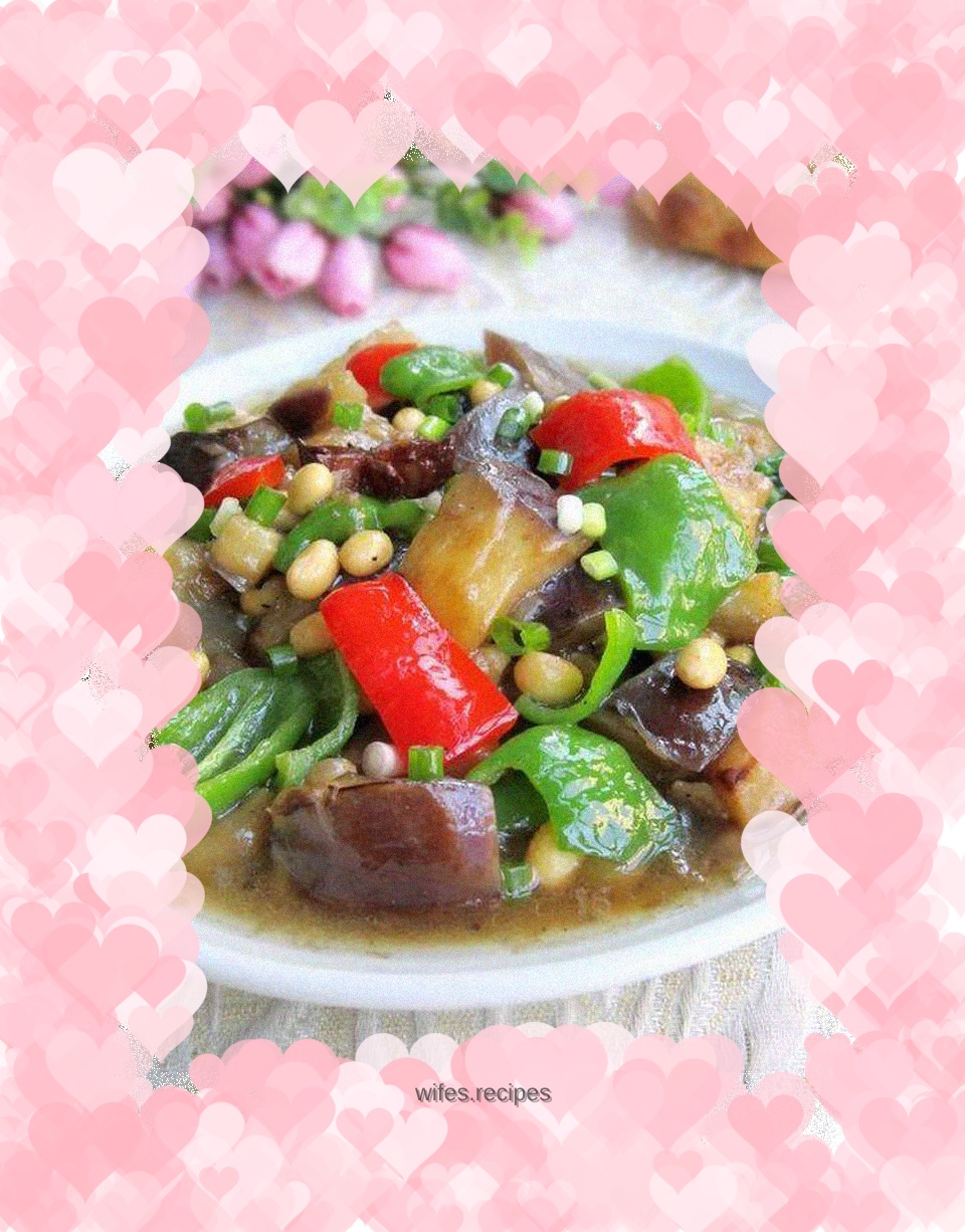 Eggplant and Braised Soybeans