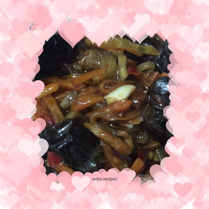 Fish-flavored shredded pork