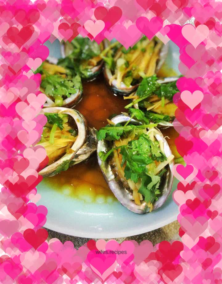 Steamed Abalone with Soy Sauce