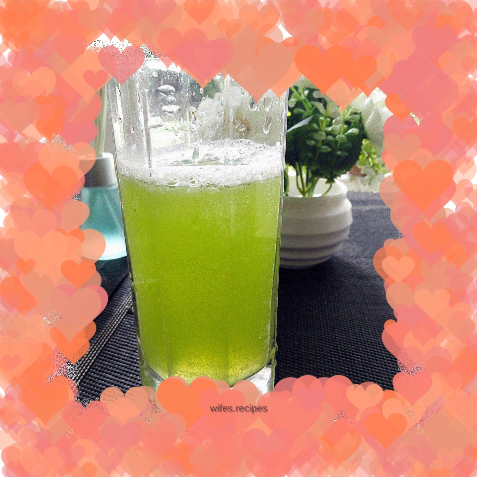 Pear and Cucumber Juice