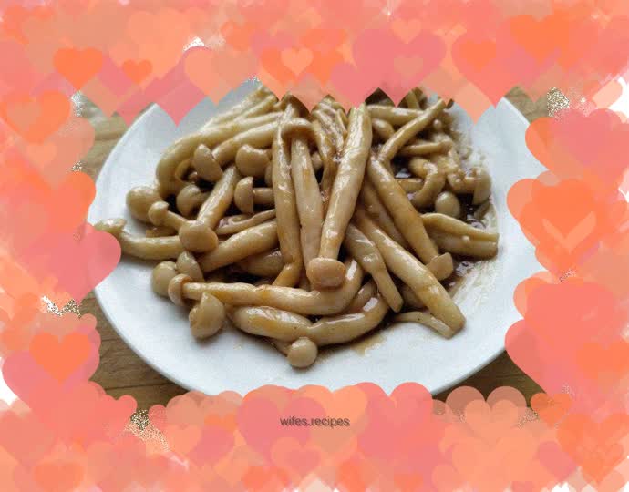 Seafood Mushrooms in Oyster Sauce