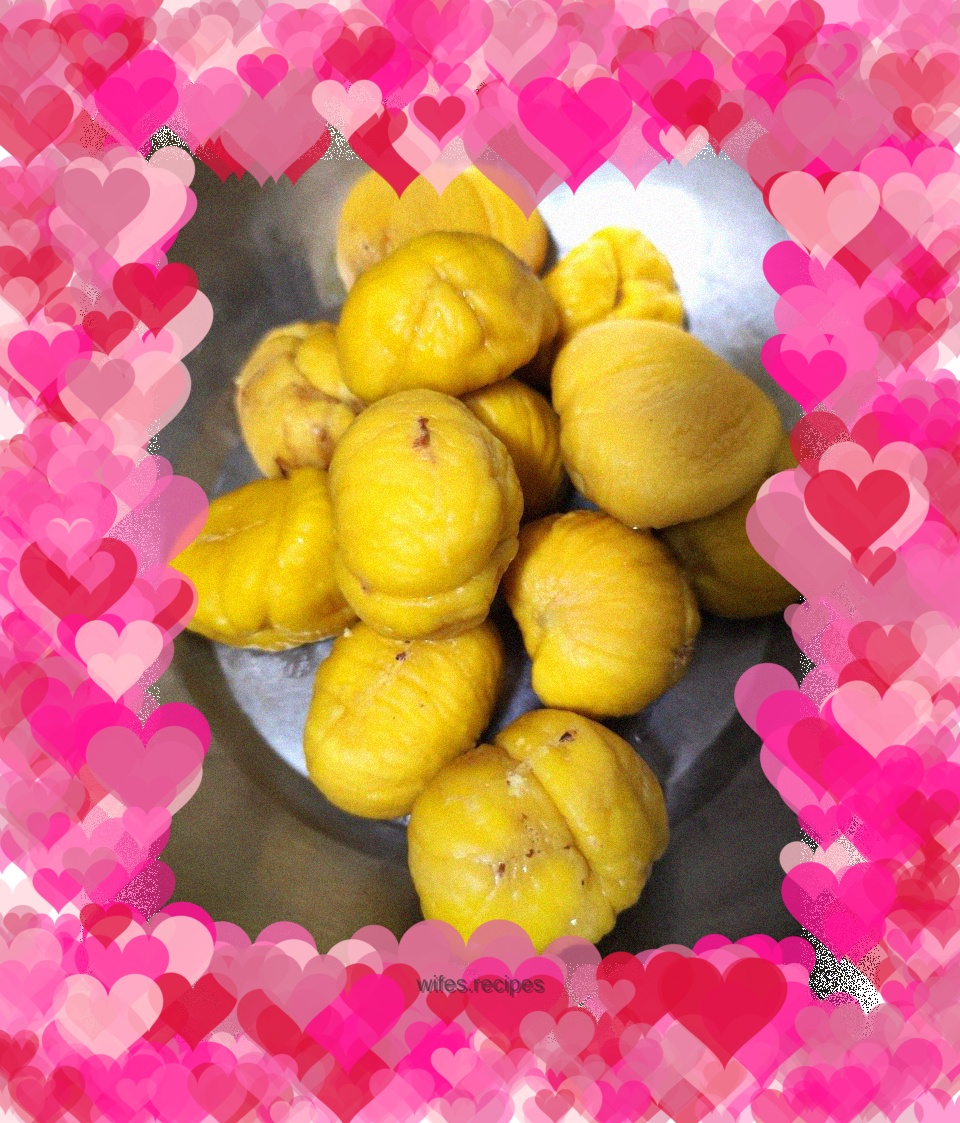 Tips for peeling chestnuts quickly