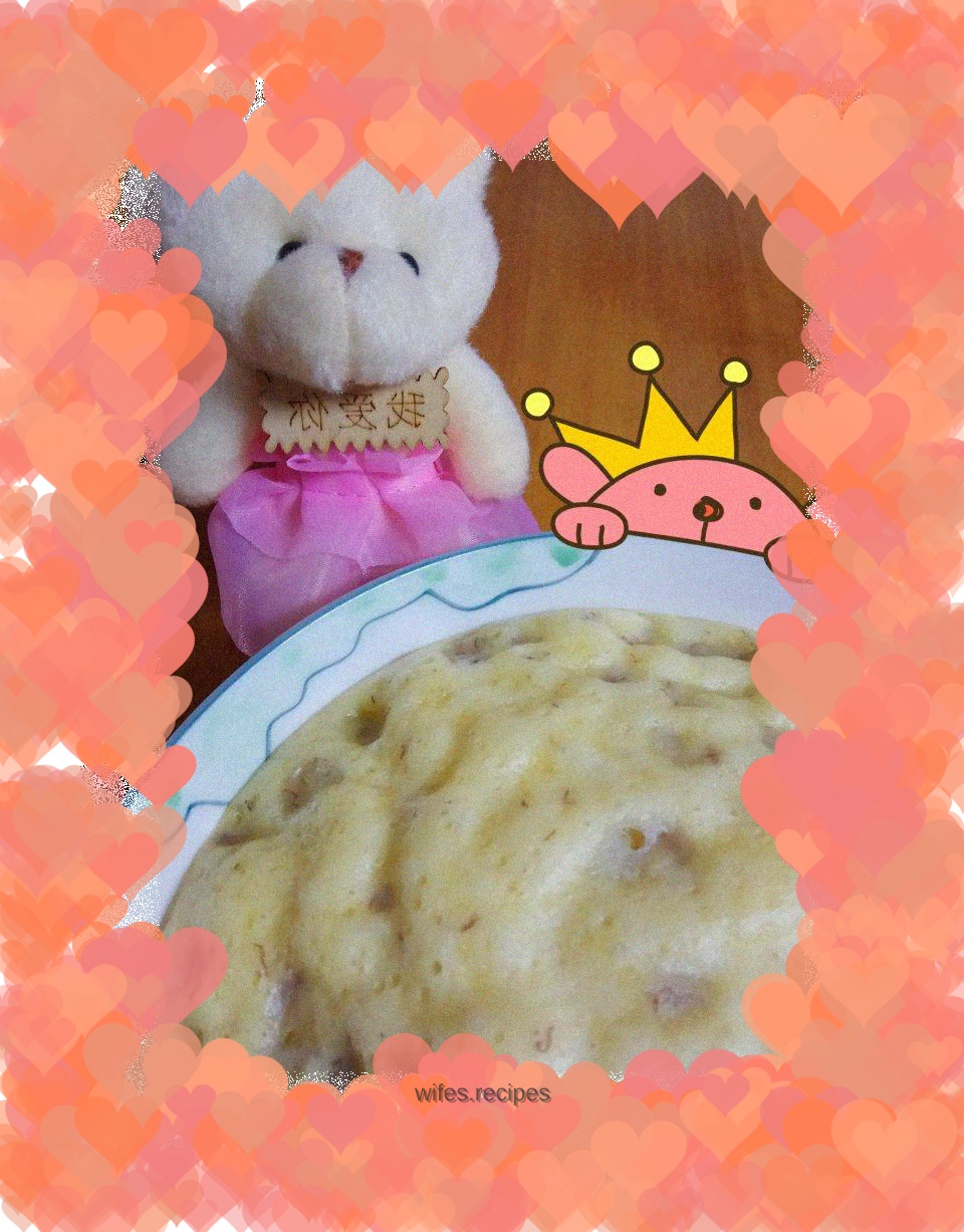 Banana Yoghurt Steamed Cake
