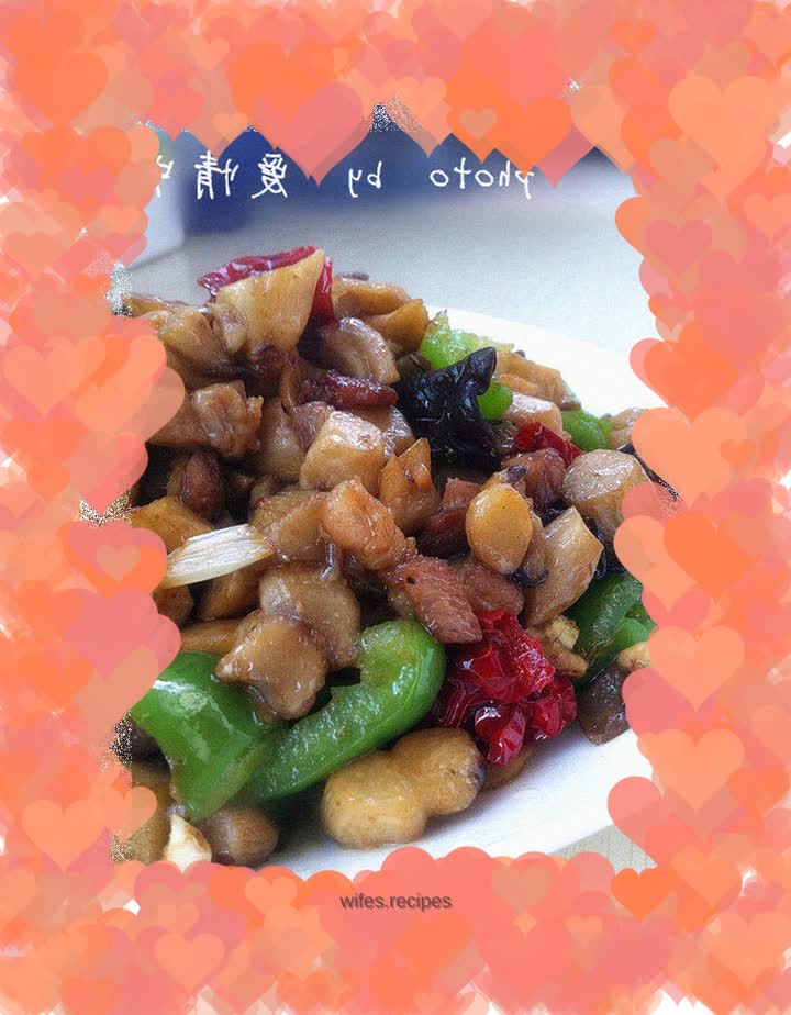 【Green Pepper and Mushroom Dice】---Put an end to waste