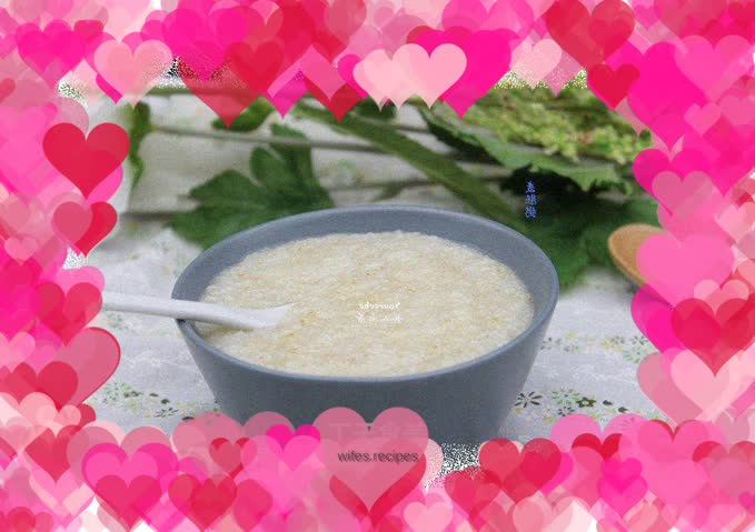 Autumn and winter beauty-beautifying wheat germ porridge