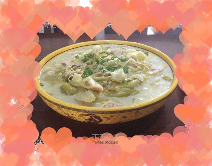 Sauerkraut and tripe