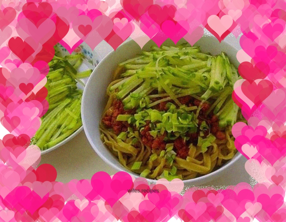 Tartary buckwheat hand-rolled noodles