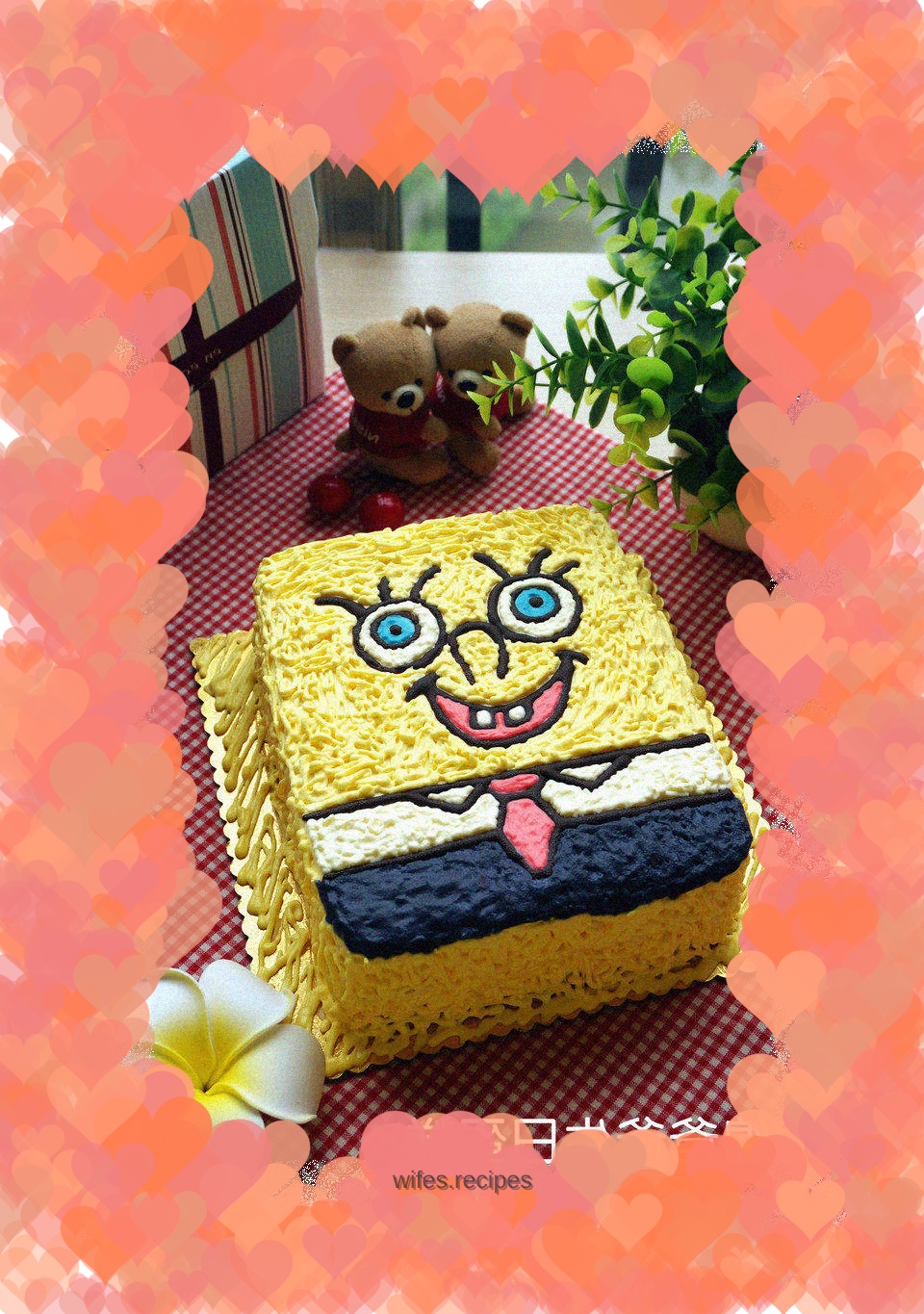 Sponge Daddy Birthday Cake