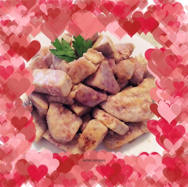 Soft and waxy rich taro