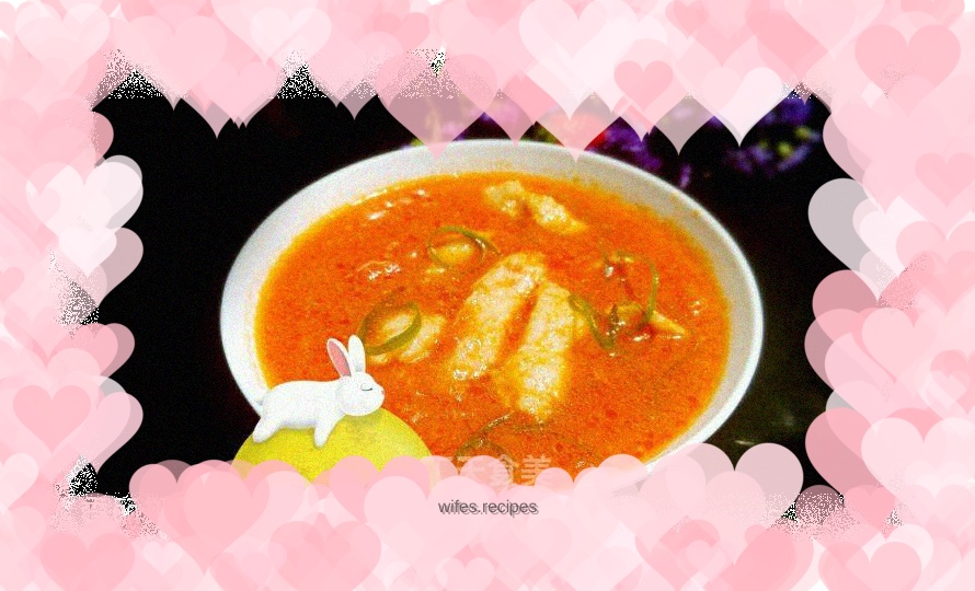 Tomato and fish soup