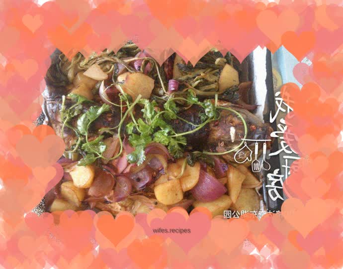 Grilled fish in electric oven