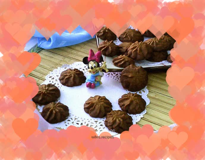 Brown sugar soufflé cookies