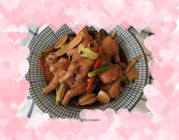 Spicy Pickled Pepper Chicken Feet