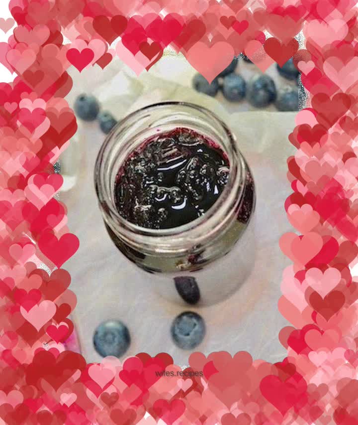 CoCoLc’s private dish recipe--Blueberry Jam
