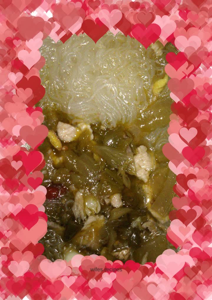 Sauerkraut and Vermicelli Soup