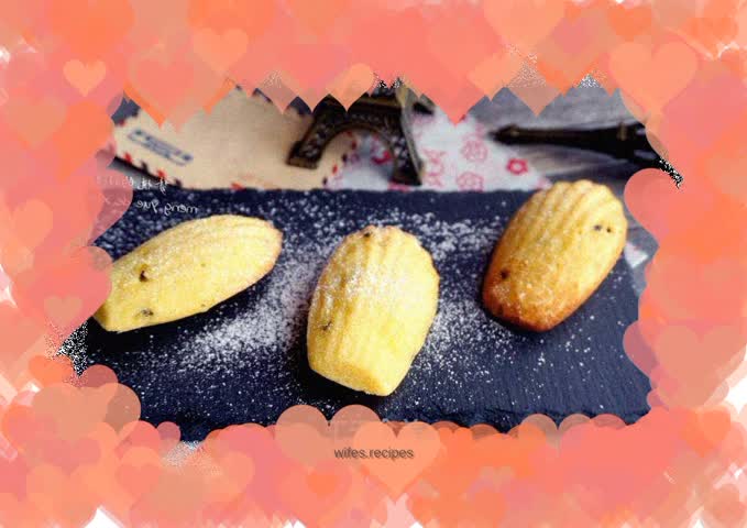 Passion Fruit Madeleines