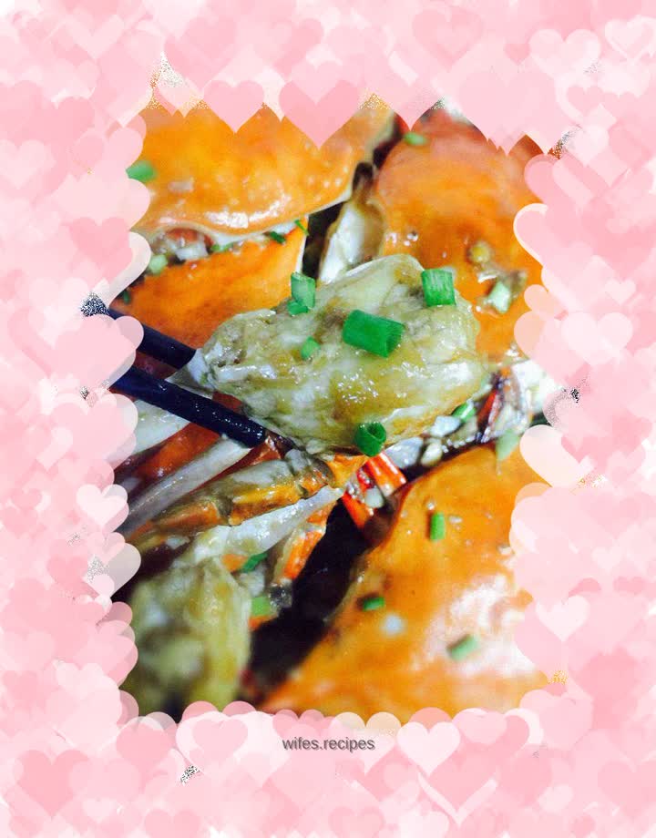 Home-roasted swimming crab