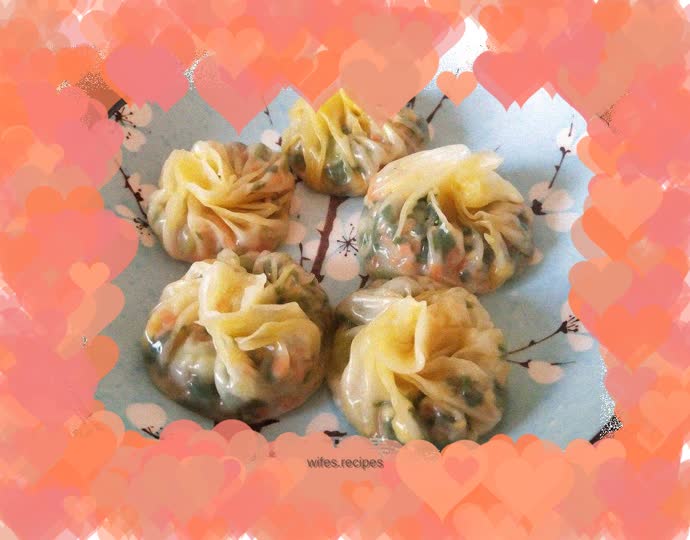 Chinese cabbage carotene buns