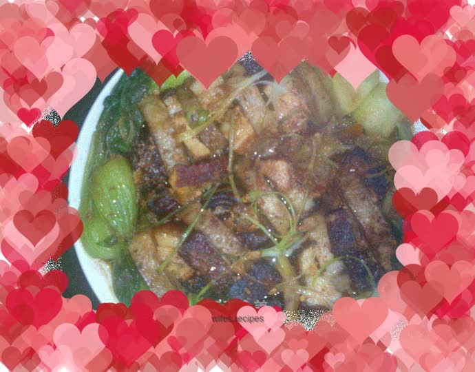 Mildly Spicy Taro Pork