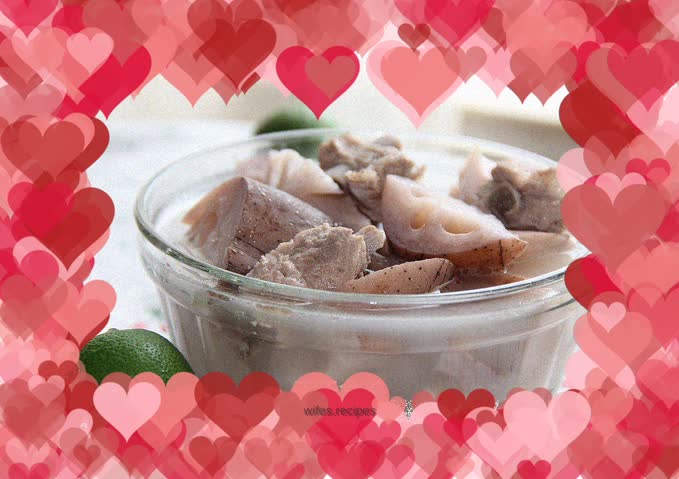 Lotus Root Pork Ribs Soup