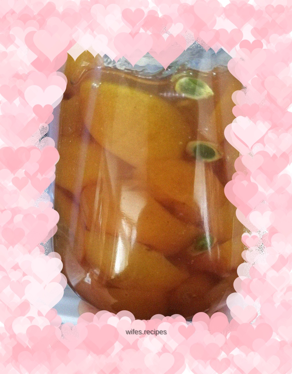 Rock sugar kumquat preserves