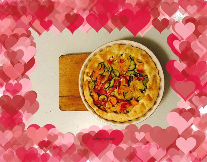 Italian meringue vegetable cake