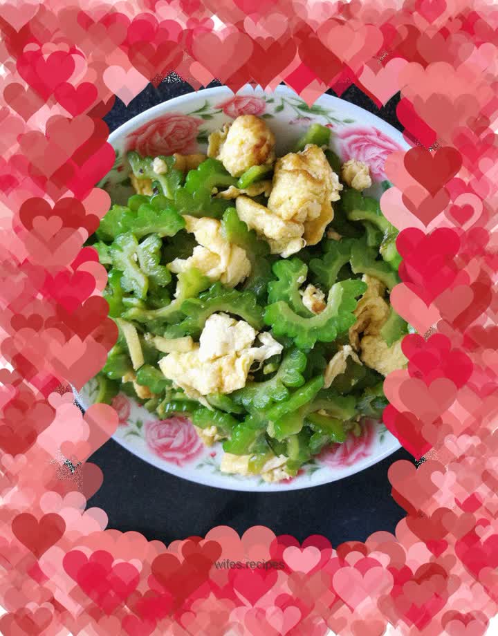 Bitter Melon Scrambled Eggs
