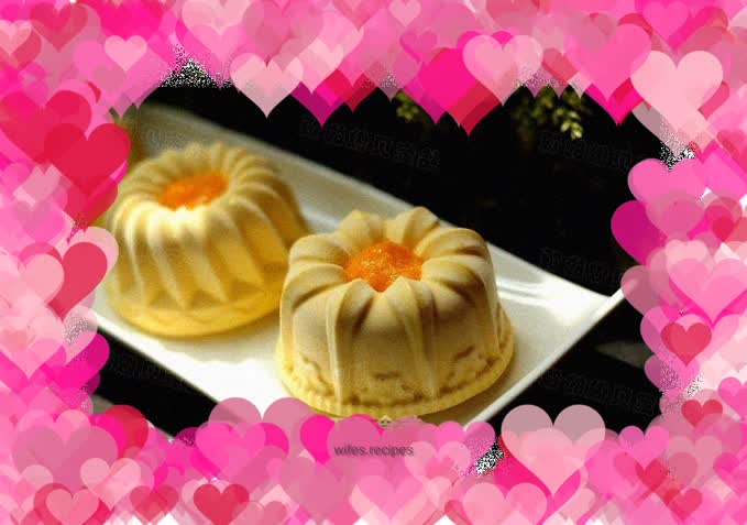 Mango Jelly Cheese Mousse