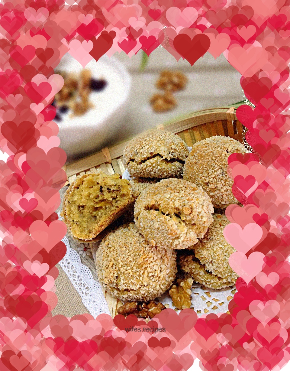 Mashed Potato Walnut Crispy Balls