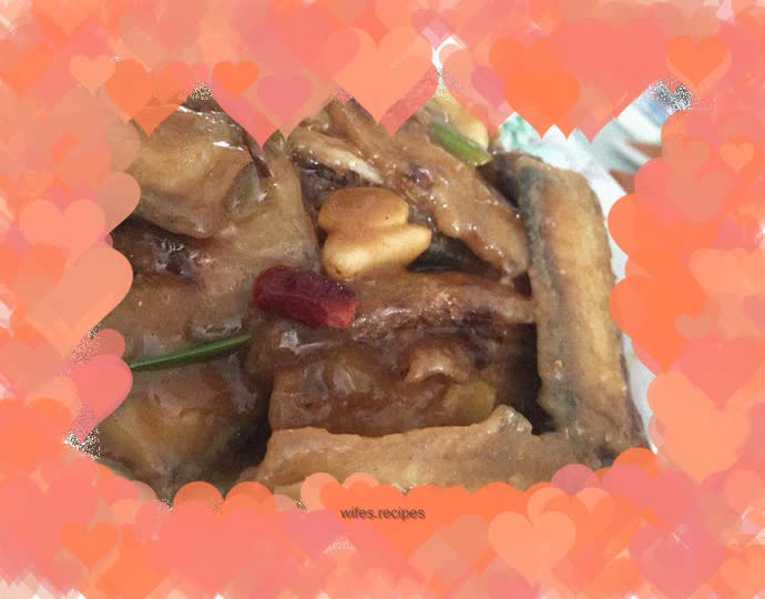 Home-cooked hairtail fish