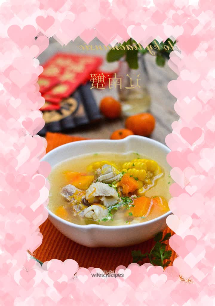 Cuttlefish keel soup