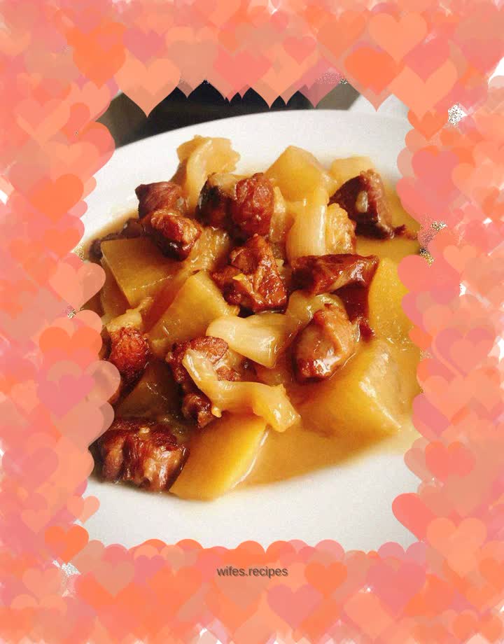 Braised Beef Brisket with Radish